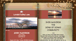 Desktop Screenshot of letsgotoshul.com